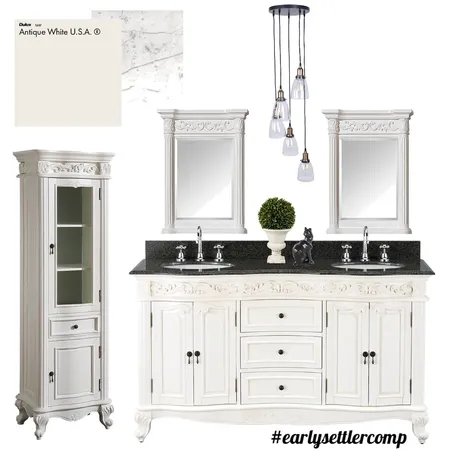 Ensuite Interior Design Mood Board by LeanneSmith on Style Sourcebook
