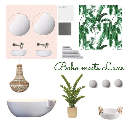 Boho meets Luxury Interior Design Mood Board by The Palette Lab on Style Sourcebook