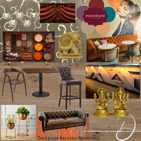 Maharajah 1 Interior Design Mood Board by Mariska Steenkamp on Style Sourcebook