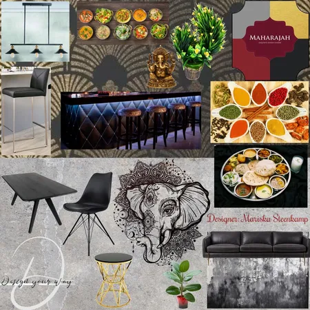 Maharajah 3 Interior Design Mood Board by Mariska Steenkamp on Style Sourcebook