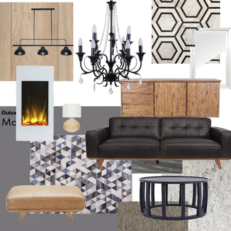 nordic noir Interior Design Mood Board by vbarney on Style Sourcebook