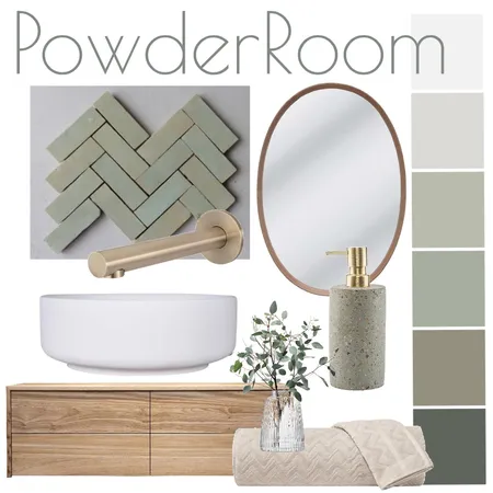 IDI Powder Room Interior Design Mood Board by marilynhall141 on Style Sourcebook