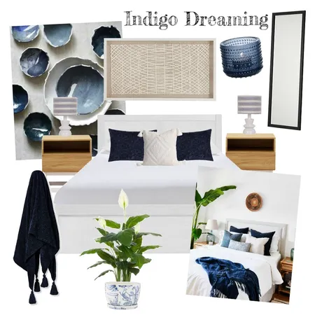 Indigo Dreaming Interior Design Mood Board by Maven Interior Design on Style Sourcebook