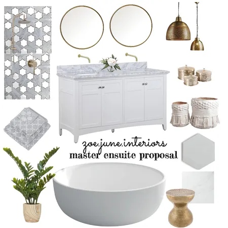 Bathroom Interior Design Mood Board by ZoeJune on Style Sourcebook