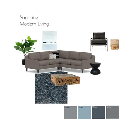 sapphire modern living Interior Design Mood Board by Sapphire Design and Interiors on Style Sourcebook
