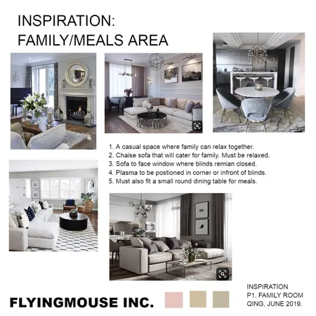 Qing -Family/meals area Interior Design Mood Board by Flyingmouse inc on Style Sourcebook