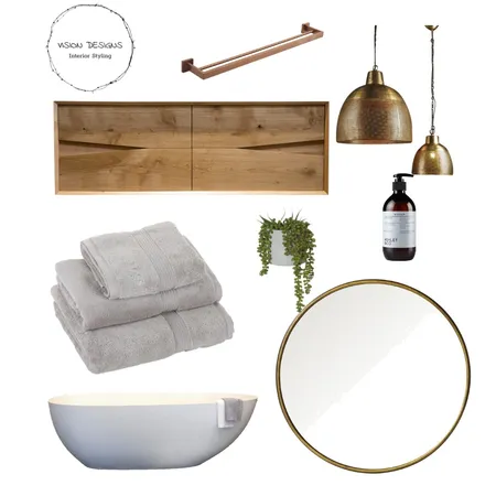 Bathroom Interior Design Mood Board by Vision design  on Style Sourcebook