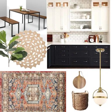 Hollybohokitchen Interior Design Mood Board by RoseTheory