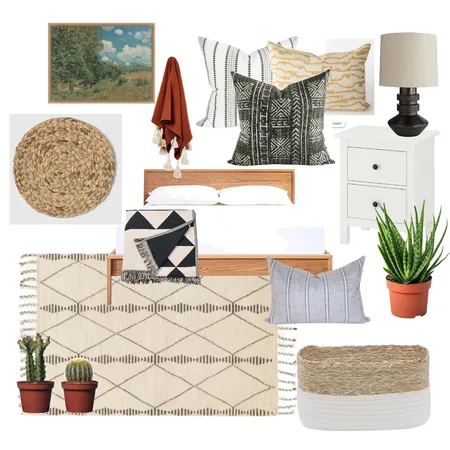 modern boho Interior Design Mood Board by leighnav on Style Sourcebook