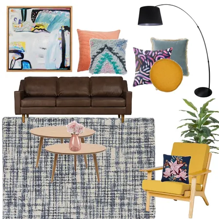 Vickery - Living Option 1 Interior Design Mood Board by Holm & Wood. on Style Sourcebook