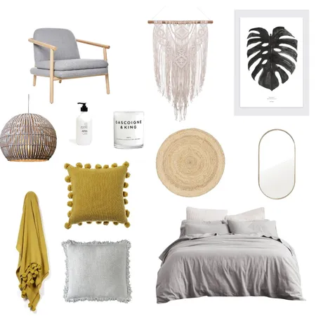 master bed room Interior Design Mood Board by Six Pieces Interior Design  Qualified Interior Designers, 3D and 2D Elevations on Style Sourcebook