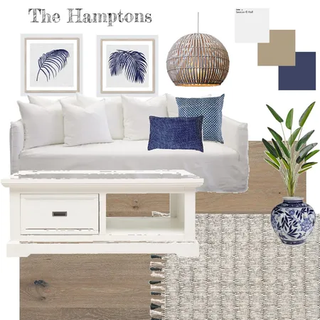 hamptons Interior Design Mood Board by Rebecca White Style on Style Sourcebook
