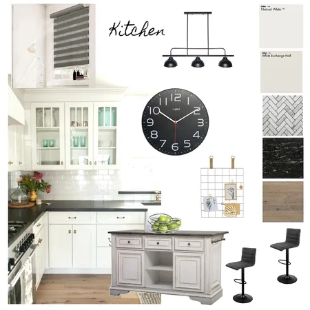 Achromatic Colour Scheme Interior Design Mood Board by Marlitia on Style Sourcebook