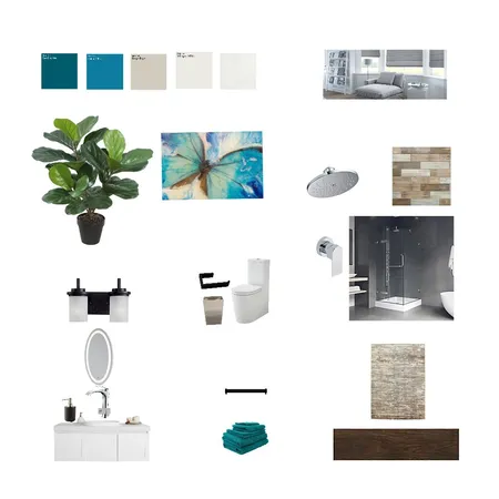 1950's Reno-Bathroom- Assignment #9 Interior Design Mood Board by tropicalLover on Style Sourcebook