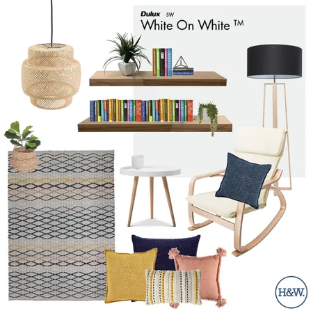 Wilson - Reading Nook Interior Design Mood Board by Holm & Wood. on Style Sourcebook