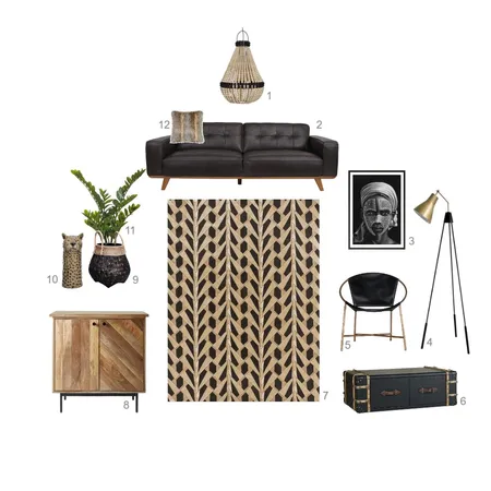 African Interior Design Mood Board by stephpercy on Style Sourcebook