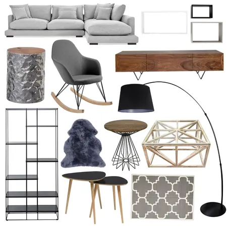 living scandi Interior Design Mood Board by CourtneyDedekind on Style Sourcebook