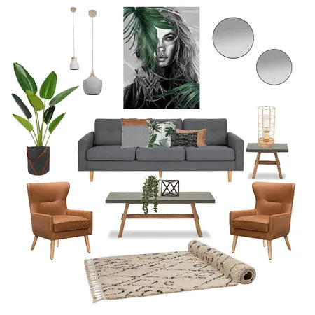Urban Office Reception Interior Design Mood Board by styledproperty on Style Sourcebook