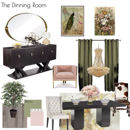 Mod 9 - The Dinning Room Interior Design Mood Board by denisecairo68 on Style Sourcebook