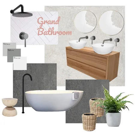 Grand Bathroom Interior Design Mood Board by Galit &amp; Leah Just in place on Style Sourcebook