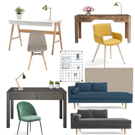 study Interior Design Mood Board by Lama.Alami on Style Sourcebook
