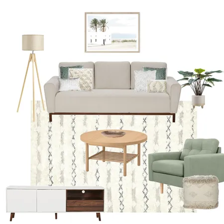 Scandi Coastal Interior Design Mood Board by The Inner Collective on Style Sourcebook