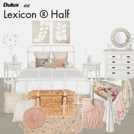 Coastal Cottage Bedroom Interior Design Mood Board by Jo Laidlow on Style Sourcebook