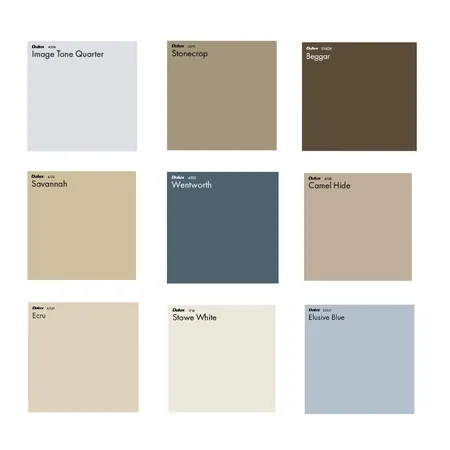 Classic Contemporary - Color Palette Interior Design Mood Board by alhenzairene on Style Sourcebook