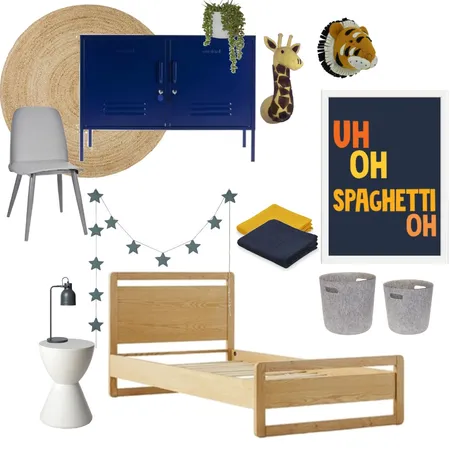 Jess BOYS Interior Design Mood Board by DOT + POP on Style Sourcebook