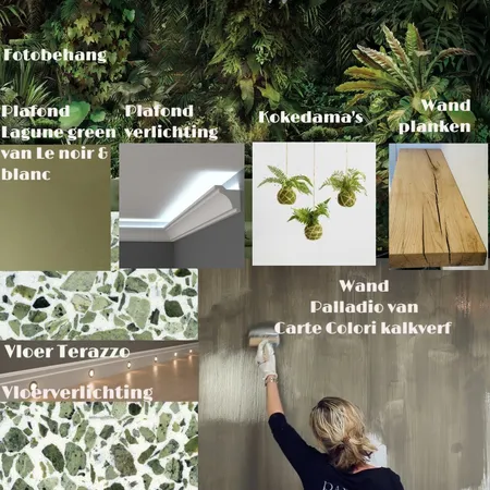 Halletje vriendin - Jungle Interior Design Mood Board by minou on Style Sourcebook