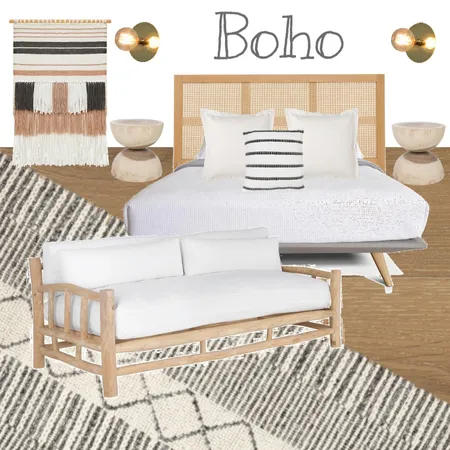 boho bedroom Interior Design Mood Board by Savannah_denny_designs on Style Sourcebook