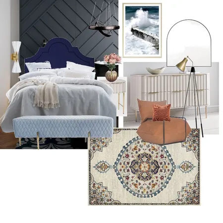 Jazz Hotel Room Interior Design Mood Board by Harluxe Interiors on Style Sourcebook