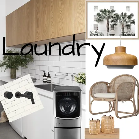 Laundry Interior Design Mood Board by Bianco Studio on Style Sourcebook
