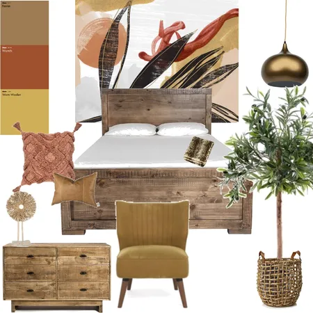 Bronze Bedroom Interior Design Mood Board by Bunyip on Style Sourcebook