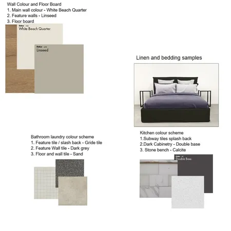 Colour Sample Board Student accommodation Interior Design Mood Board by leannedowling on Style Sourcebook