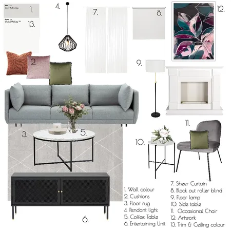 Abbey &amp; Brad Final Interior Design Mood Board by lauren.duncan on Style Sourcebook
