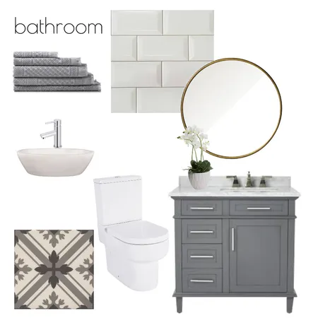 bathroom Interior Design Mood Board by DD01