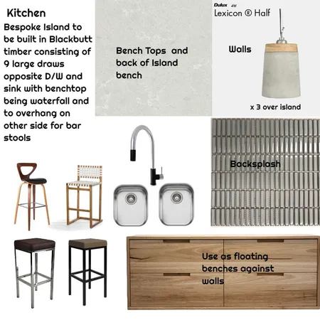 Kitchen Interior Design Mood Board by Jo Laidlow on Style Sourcebook