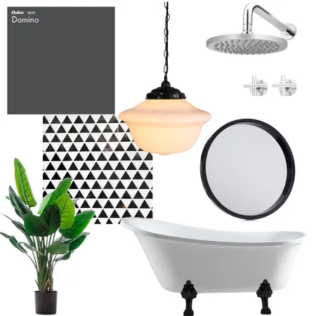 Modern Art Deco Master Ensuite Interior Design Mood Board by ChelseaMarieClare on Style Sourcebook