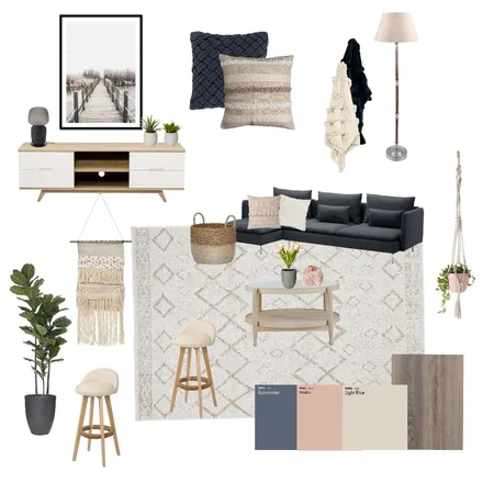 Navy Interior Design Mood Board by aimeehills on Style Sourcebook