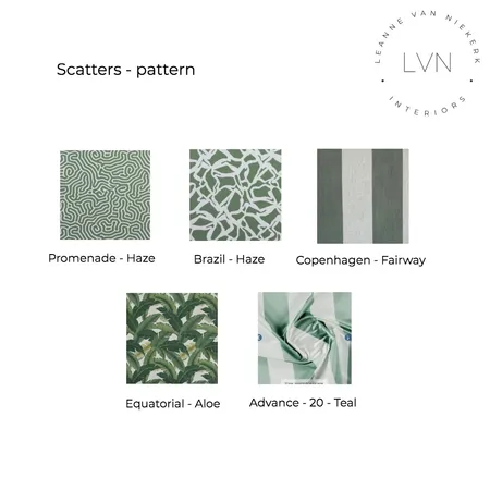 The Ivy - scatters pattern fabric Interior Design Mood Board by LVN_Interiors on Style Sourcebook