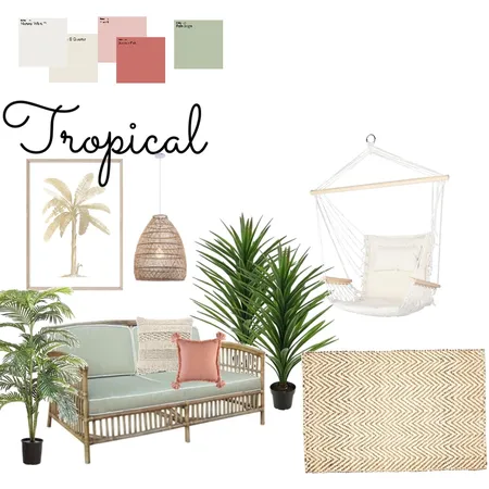 Tropical Mood Board Interior Design Mood Board by ellygoodsall on Style Sourcebook