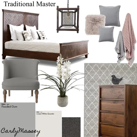 Traditional master bedroom Interior Design Mood Board by CarlyMM on Style Sourcebook