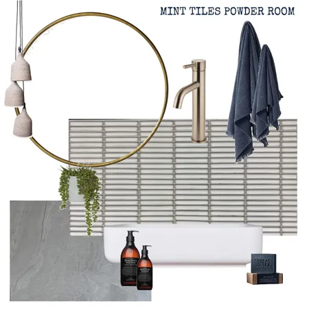 richards street mint powder room Interior Design Mood Board by Urban Habitat on Style Sourcebook