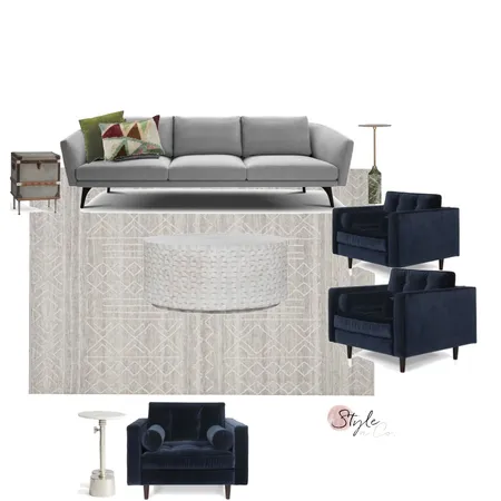 Lisa Lounge 1 Interior Design Mood Board by Batya on Style Sourcebook