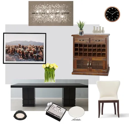 Modern classic dining Interior Design Mood Board by Emsgdlsg on Style Sourcebook