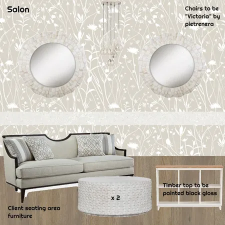 Salon Interior Design Mood Board by Jo Laidlow on Style Sourcebook