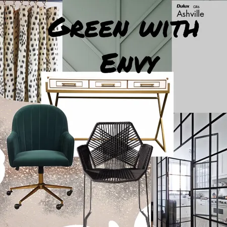 Green with Envy Interior Design Mood Board by MaJablonski on Style Sourcebook