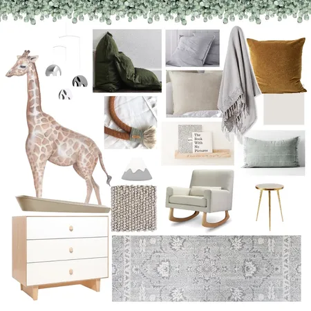 Jungle Nursery Interior Design Mood Board by tetcht on Style Sourcebook