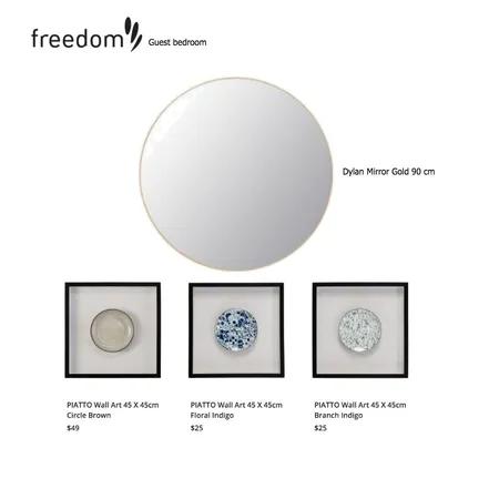 Guest Bedroom Interior Design Mood Board by fabulous_nest_design on Style Sourcebook